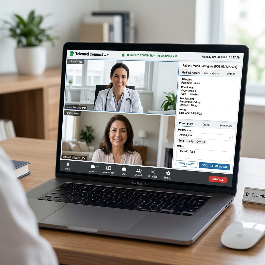 Secure Telemedicine Platforms